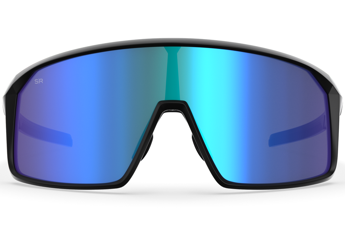Rival Matte Black - Glacier Polarized