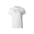 Graphic T-Shirt - Mountainscape White