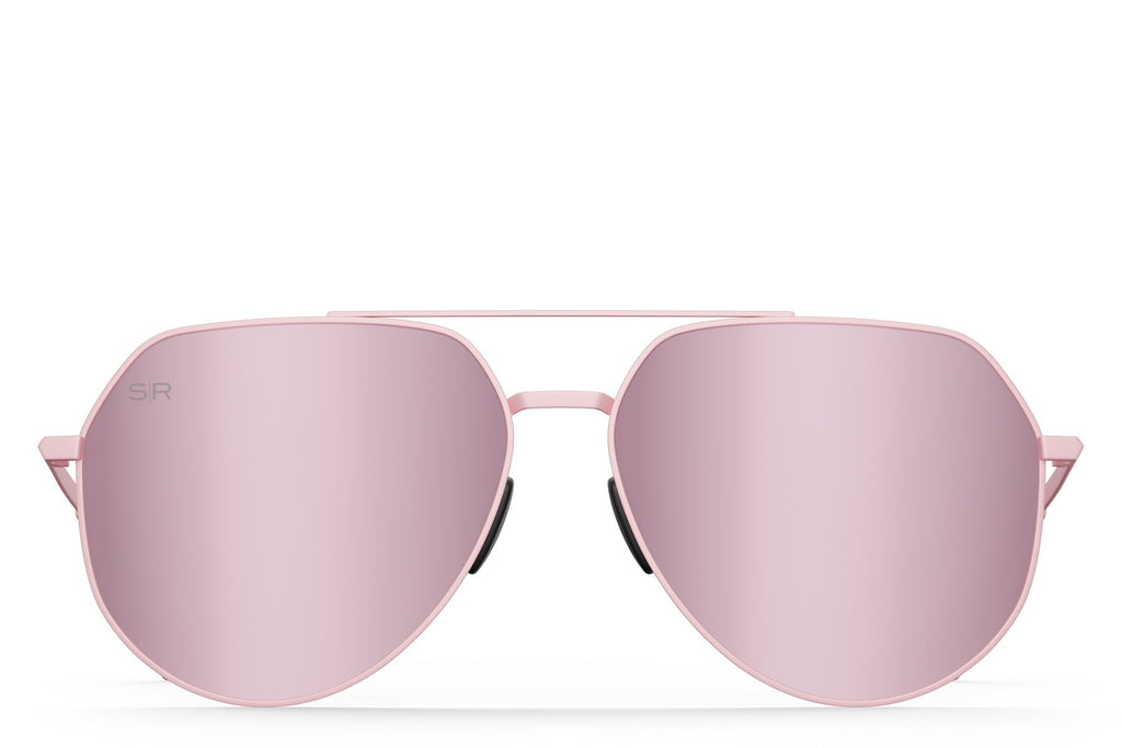 Tangle Free Aviator Hex - Rose Polarized