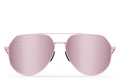 Tangle Free Aviator Hex - Rose Polarized