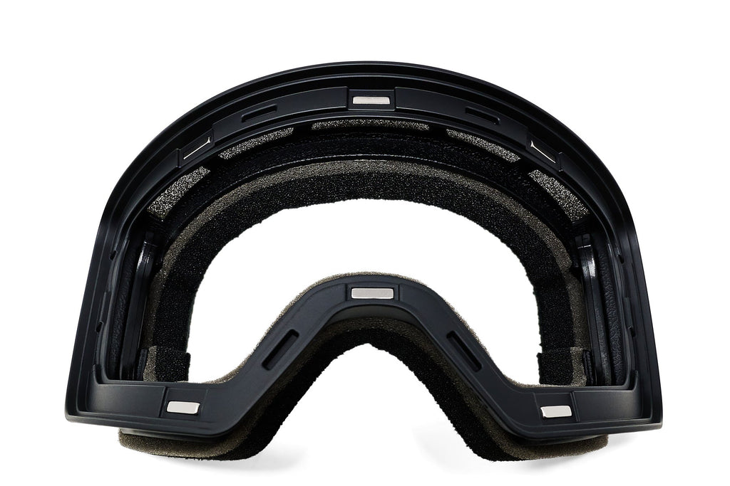 Frontier Snow Goggle - Black Magnetic Frame + Strap (Lens Not Included) - Customize