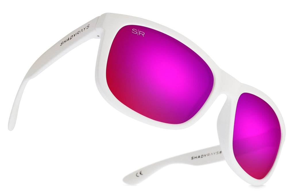 Kid's Signature Series - White Purple Polarized