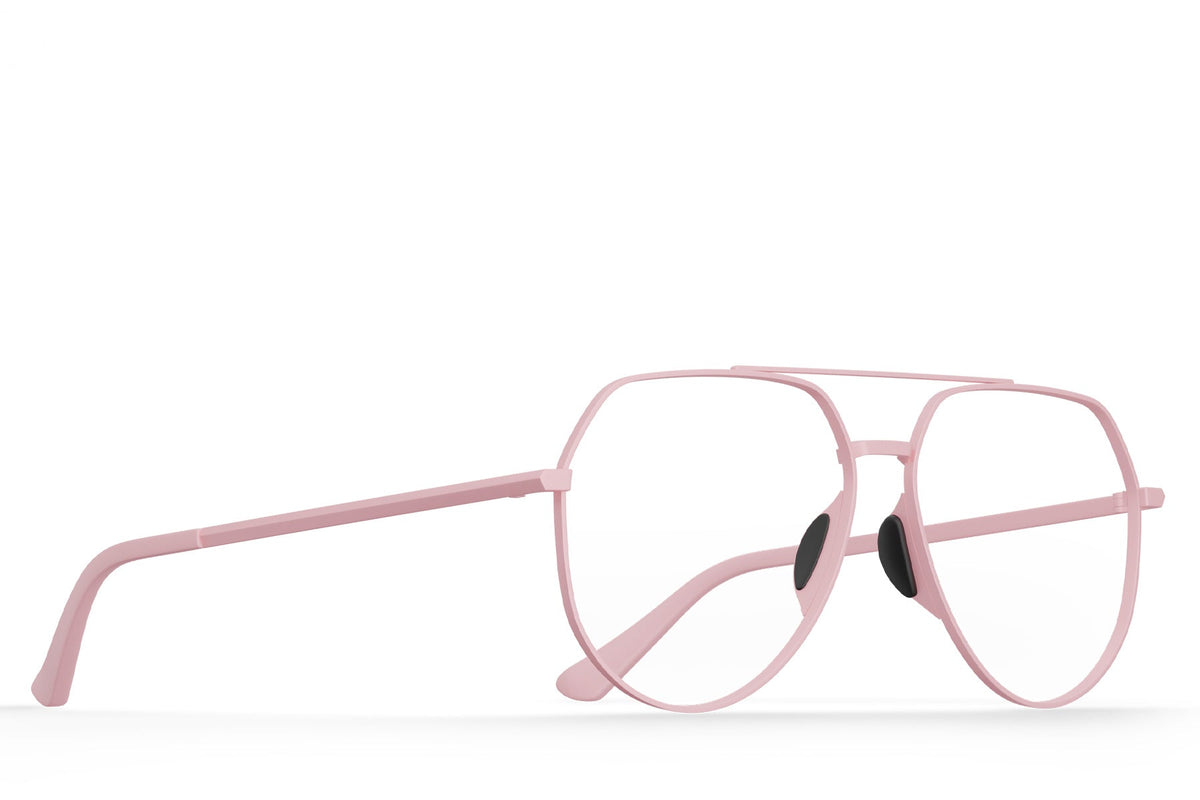 Tangle Free Aviator Hex Rx - Rose